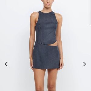 Bec + Bridge PINE CUT OUT MINI DRESS